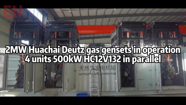 Deutz 2MW-4units in parallel gensets.