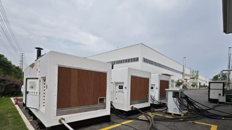 USA Texas-5.6MW Weichai gas gensets for Bitcoin Industry