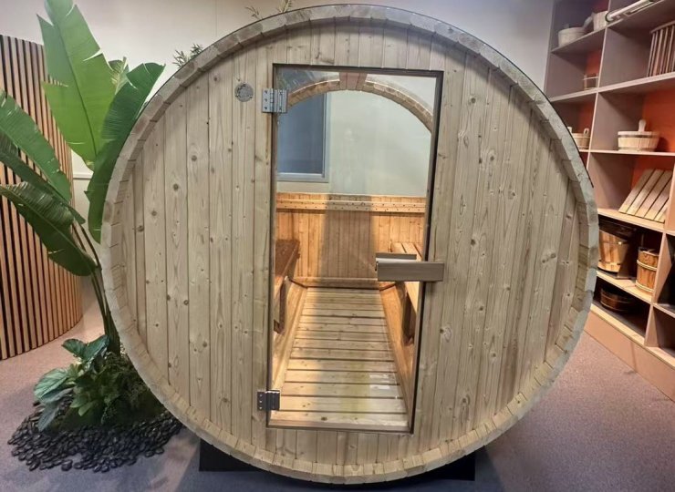 Round Sauna Room