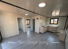 Modern container home with rooftop terrace