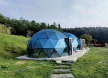 Glass dome tent