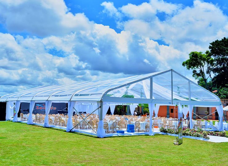 Customized wedding tents