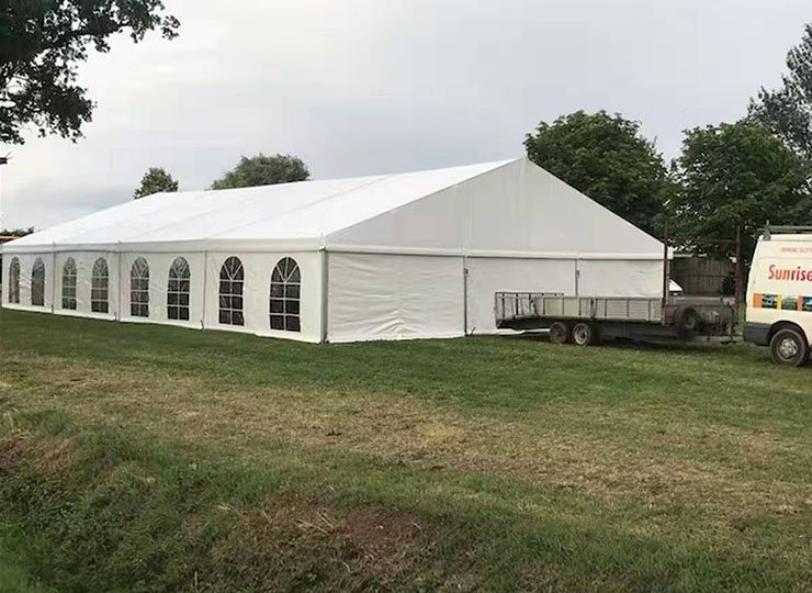 Aluminum alloy structure human-shaped tent