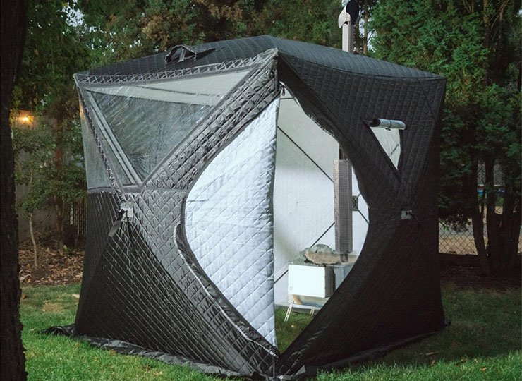 Sauna tent
