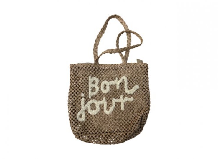 Patterned woven bag