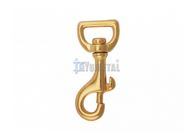BH13 017B Brass Snap Hook