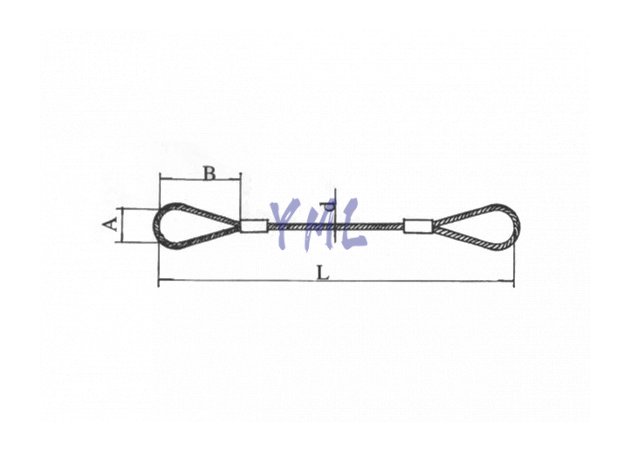 SL02 Wire Rope Sling Soft Eye
