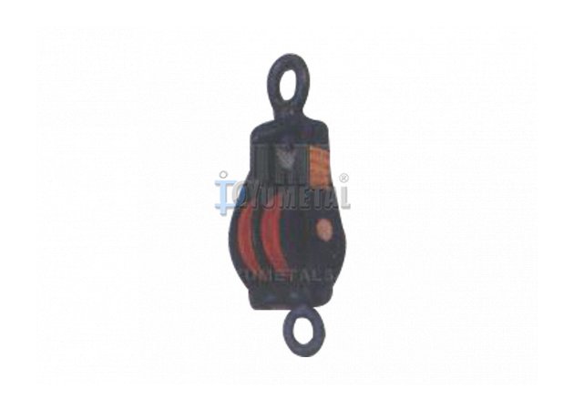 BL20 7512 Closed Type Pulley Block Double Sheave With Eye