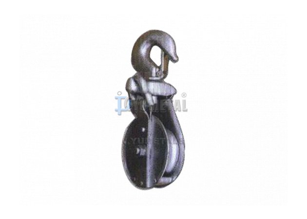 BL30 Snatch Block With Hook for Manila Rope