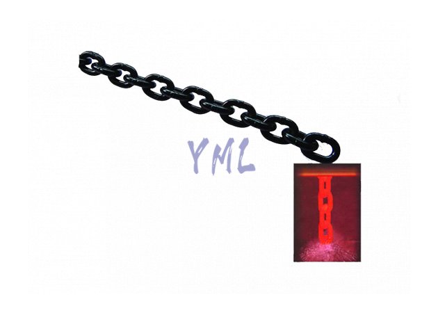 CH36 G80 Black Painted Link Chain
