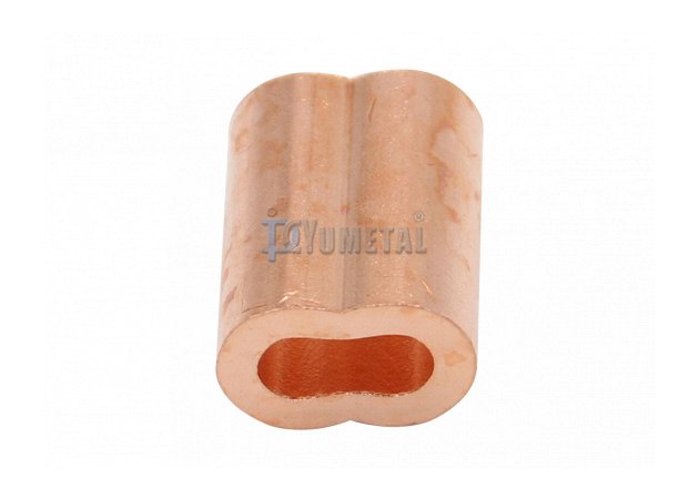 FE08 US Type 8 Shape Copper Ferrules/Copper Hourglass Sleeves