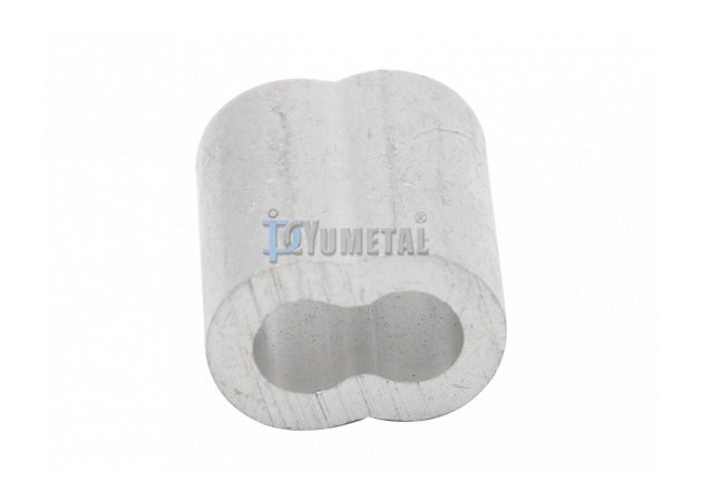 FE03 US Type 8 Shape Aluminium Ferrules/Aluminium Hourglass Sleeves