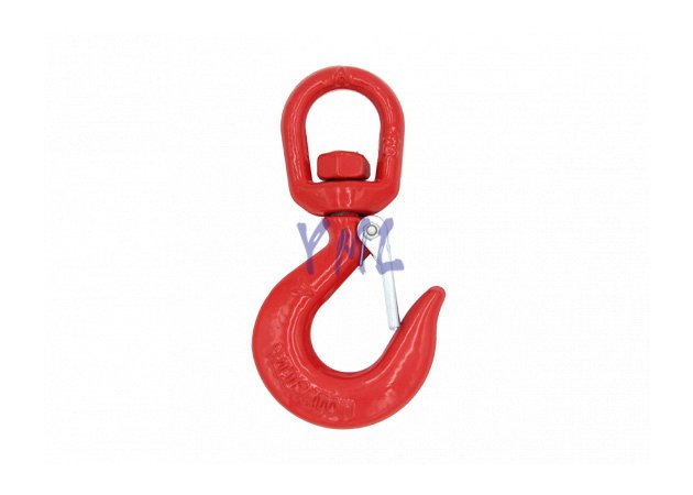 GK18 322A Alloy Swivel Hoist Hook With Latch  （322A/322C）