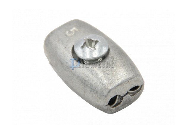 CL21 Zinc Alloy Oval Wire Rope Clip