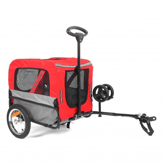 Outdoor Foldable Utility Bike Trailer Cart PT2913 with Wheels