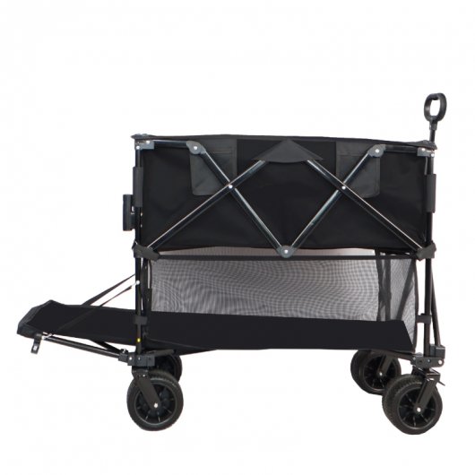 Double Decker Wagon FW3819 With Grocery Cart for Camping