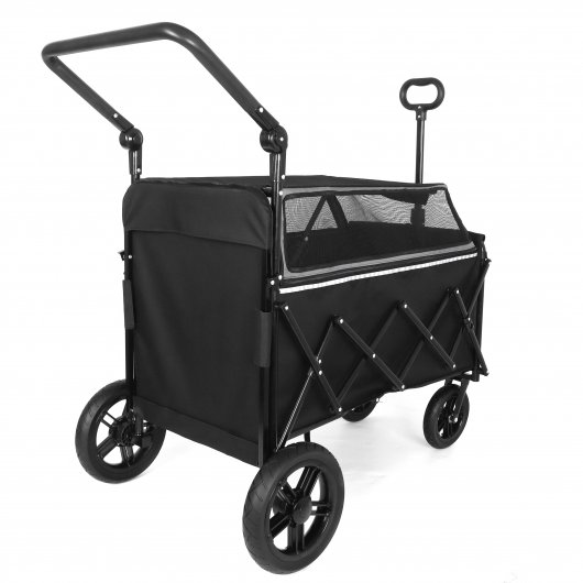 Outdoor Foldable Wagon FW8201 with Extended Tailgate