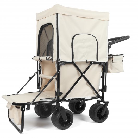Three-story Luxurious Carriage-style Cart Camp Wagon FW9999