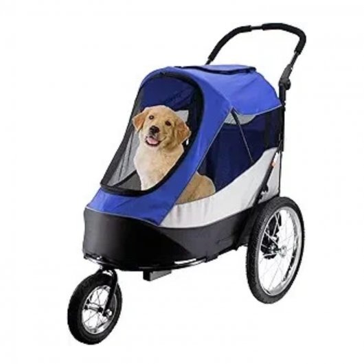 Pet Jogger Stroller and Bike Trailer with Shock Absorbing 