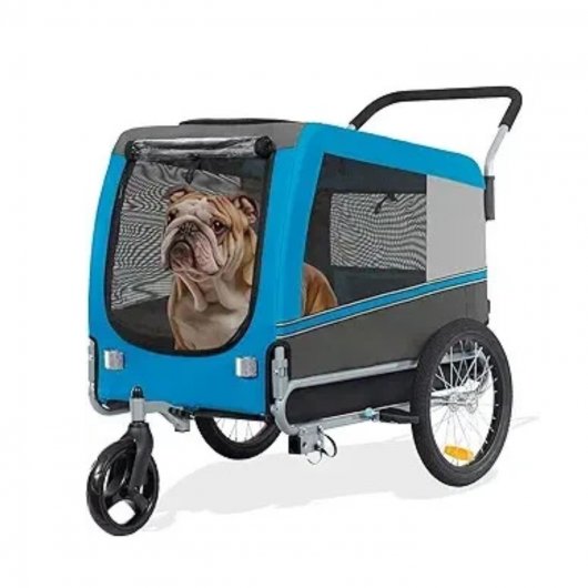 Low Center of Gravity Sports Pets Large Dog Bike Trailer
