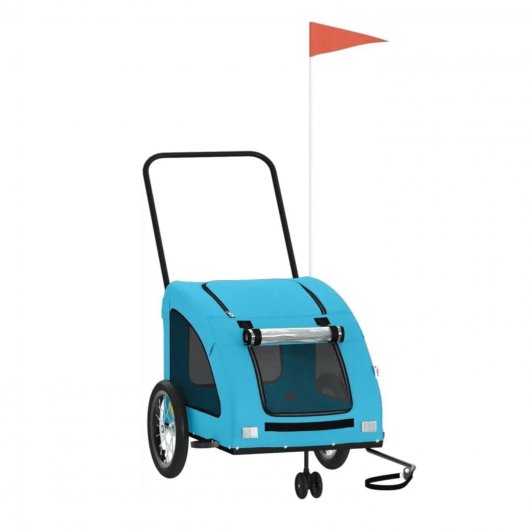 Cart Collapsible Folding Bike Trailer for Cats, Pets