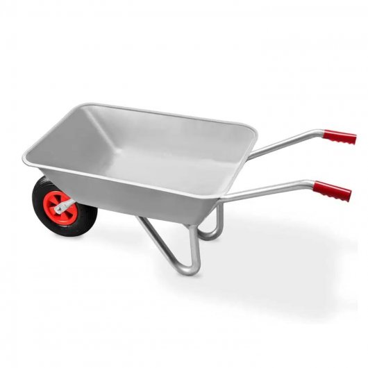 Gardebruk Wheelbarrow with Galvanised Rubber Handles
