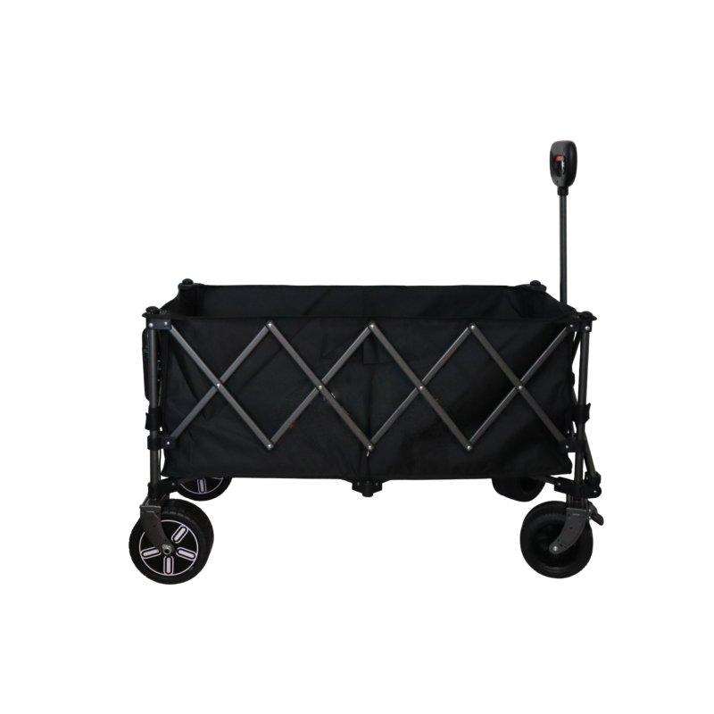 Electric Extra Long Folding Wagon Utility Carts