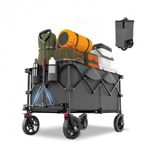 Hand Trolley Patented Foldable Wagon from Four Directions