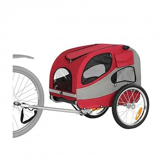 Foldable Dog Trailer with Safety Reflectors, Storage Bag