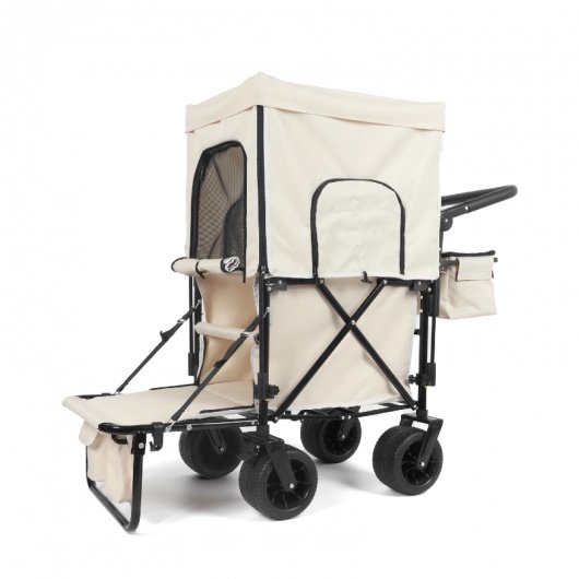 Three-story Luxurious Carriage-style Cart Camp Wagon FW9999
