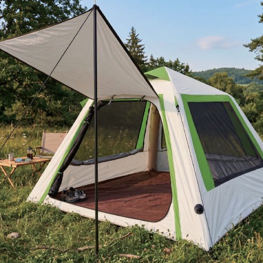 Outdoor Instant Pop up Waterproof Windproof Family Camping Tent