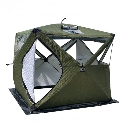 Thickened Inflatable-Beam Quick-Pitch Fishing Tent
