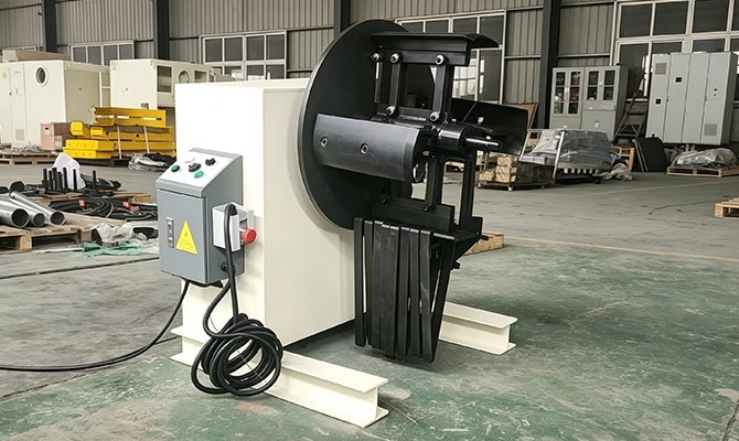 Helping Customers Select Small Uncoilers MT-200 To Achieve Stable Processing Of Various Metal Coils