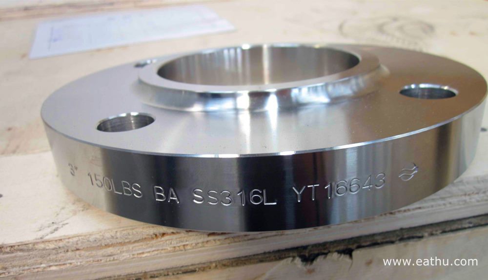 backing steel flange