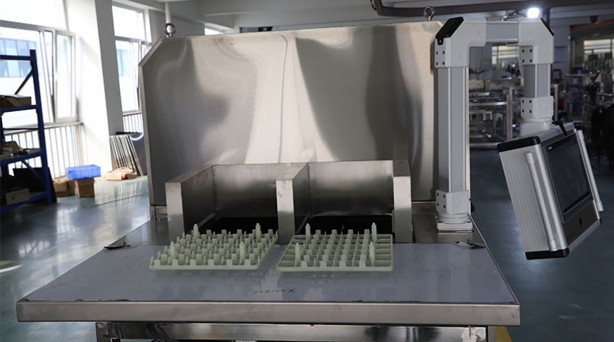 Egg tray washing machine details