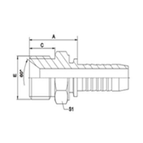 BSP MEAL 60° CONE SEAT SEAL