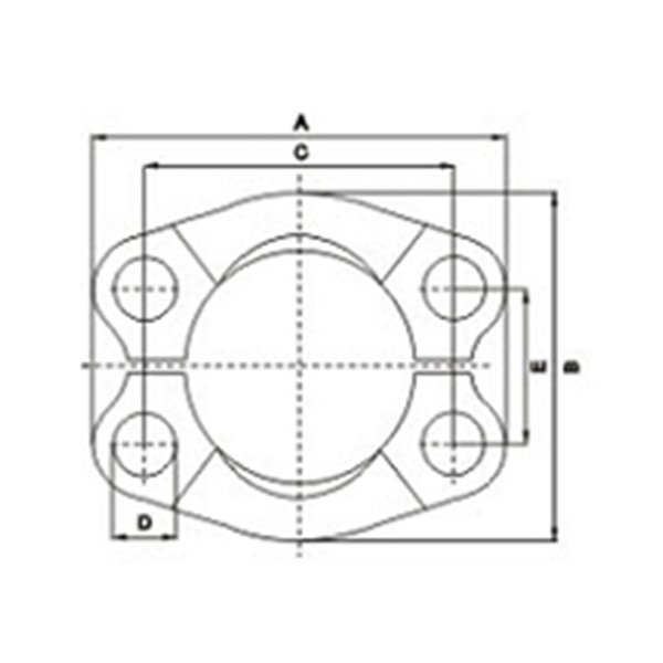 SAE Split Flange Clamps 6000 PSL ISO 6162