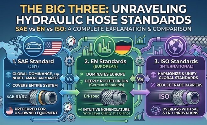 How to Choose the Right Hydraulic Hose Standards?