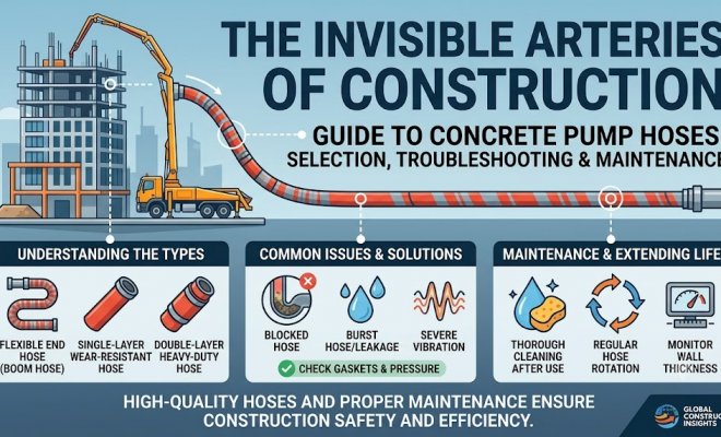 The Invisible Arteries of Construction: A Complete Guide to Concrete Pump Hoses – Selection, Troubleshooting, and Maintenance Tips