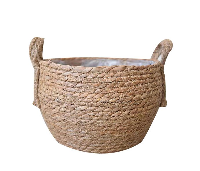 LW23HS064 Grass flowerpot flower basket Seaweed storage basket potted 