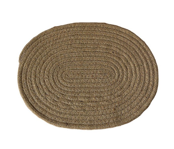 LW23HS032 Twine mat place mat Coffee mat cup mat linen pot mat anti-hot tea mat Insulated woven jute linen