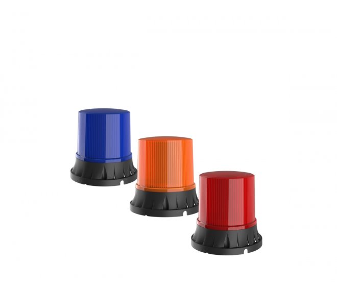 Multi-Language Strobe Beacon with Alarm Function - Versatile Safety Signal Device