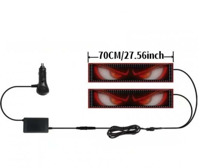 20*64 2 in 1 USB+Cigarette lighter adpater connection
