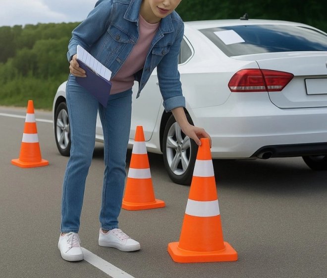 PVC Plastic Orange Safety Cones Traffic Barrier Road Safety Cone