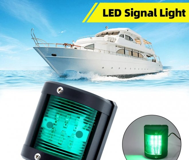 Navigation Light For Marine Boat Yacht Motorboat Waterproof