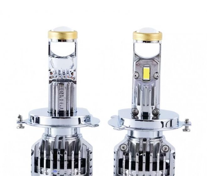 Y9 Pro Mini Bi Headlamp Bulb 72W LED Projector Lens Car Laser Headlight H11 H7 6000k Color Lighting Function