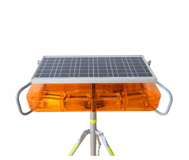 Solar Power LED Warning light Bar