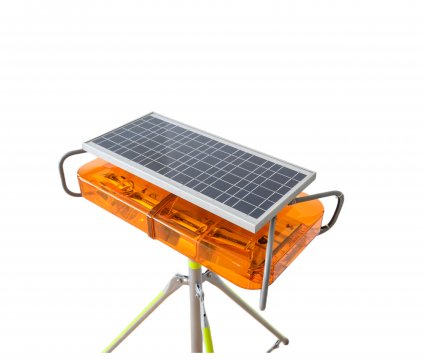 solar warning lightbar