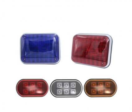 LED Auxiliary Warning Light