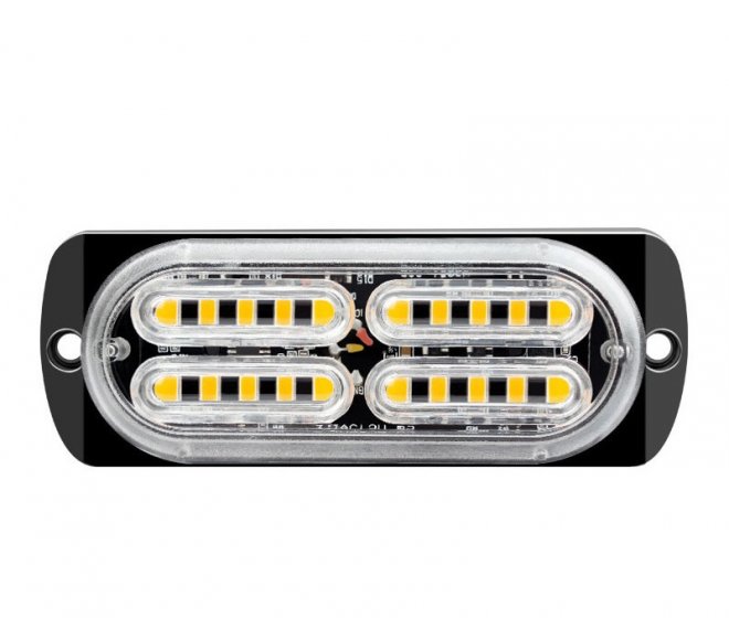 20-LED Ultra-Thin Strobe Warning Light
